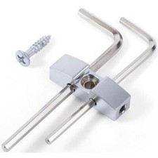 ProRockGear RGAWH10 Floyd Rose Allen Wrench Holder, Satin Chrome