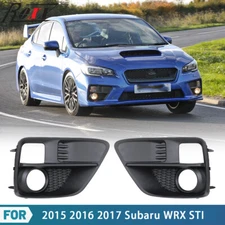 For 2015 2016 2017 Subaru WRX STI Fog Lights Bezel/Cover Pair Left & Right Side