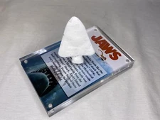 Jaws, Bruce Shark Tooth, Solid Resin, Acrylic Display Plaque, Signed, Numbered