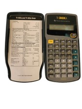 Texas Instruments Tl-30Xa Scientific Calculator