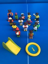 BAYARD Lot 14 Figurines + 2 PVC Plastique PETIT OURS BRUN Livé Gratuit N°1
