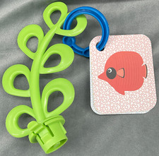 Baby Einstein Curiosity Cove Ocean Jumper Replacement Part Seaweed Flip Card Toy
