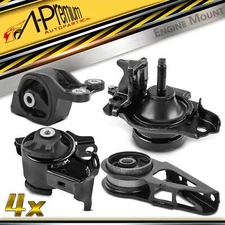 4x Front & Rear Engine Motor & Trans Mount for Honda Fit 2007 2008 1.5L Manual