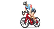 BRUDER&reg;  63110  " bworld Rennrad mit Radfahrer ", NEU & OVP
