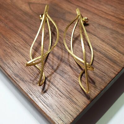 'Edison' Earrings | Gold