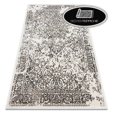 Real Fashionable Modern Rugs Vintage Beige Classic Rosette Best Quality
