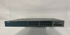 Cisco Catalyst WS-C3560X-24P-S 24-Port Gigabit Ethernet Switch 1x C3KX-NM-1G (2)