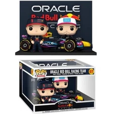 Funko Pop Moment  07 Oracle Red Bull Racing Team Pérez Verstappen Formula One F1