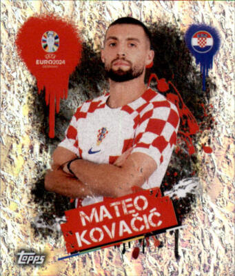 Topps EURO EM 2024 Sticker CRO 3 - Mateo Kovacic - Artist