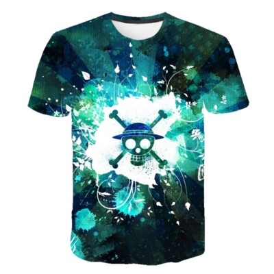 Lakers One Piece Shirt - Monkey D. Luffy LA Usher Tee