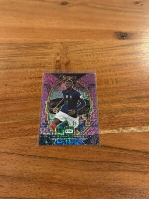 Diego Lainez 2022-23 Panini Select FIFA Purple Mojo Prizm NRMT+ Mexico
