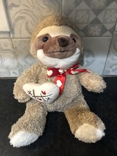 Dan Dee Sloth Tan Plush 12 Inch Stuffed Animal Toy