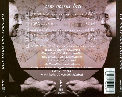 ARCHAEUS ENSEMBLE / FLORILEGIUM STRING QUARTET / ALEXANDRO MATEI JOSÉ MARIA BRU: