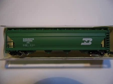 N - Model Power 3468 - 55' Cylindrical Hopper, Burlington Northern  LN / Rapido