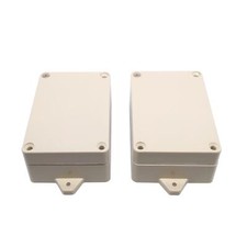 US Stock 2pcs Plastic Project Box Electronic Enclosure Case DIY 40 x 68 x 100mm
