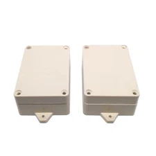 US Stock 2pcs Plastic Project Box Electronic Enclosure Case DIY 40 x 68 x 100mm