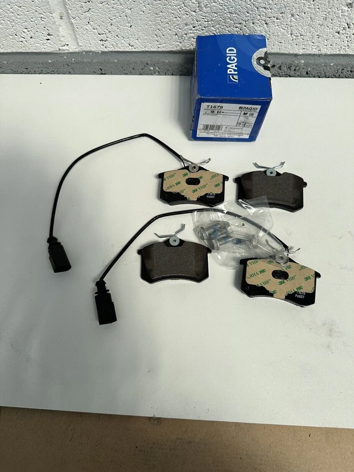 REAR BRAKE PADS SET FITS FORD GALAXY SEAT ALHAMBRA VW SHARAN AUDI A4 PAGID T1678 - Image 3 of 4