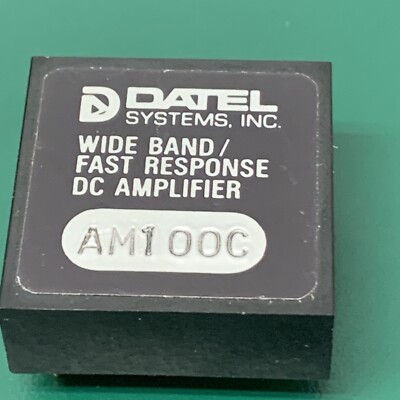 DATEL AM100C WIDE BAND/FAST RESPONSE DC AMLIFIER