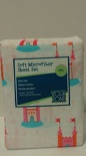 Princess Castle Bedding For Girls Your Zone 4 Piece Microfiber Sheet Set Full