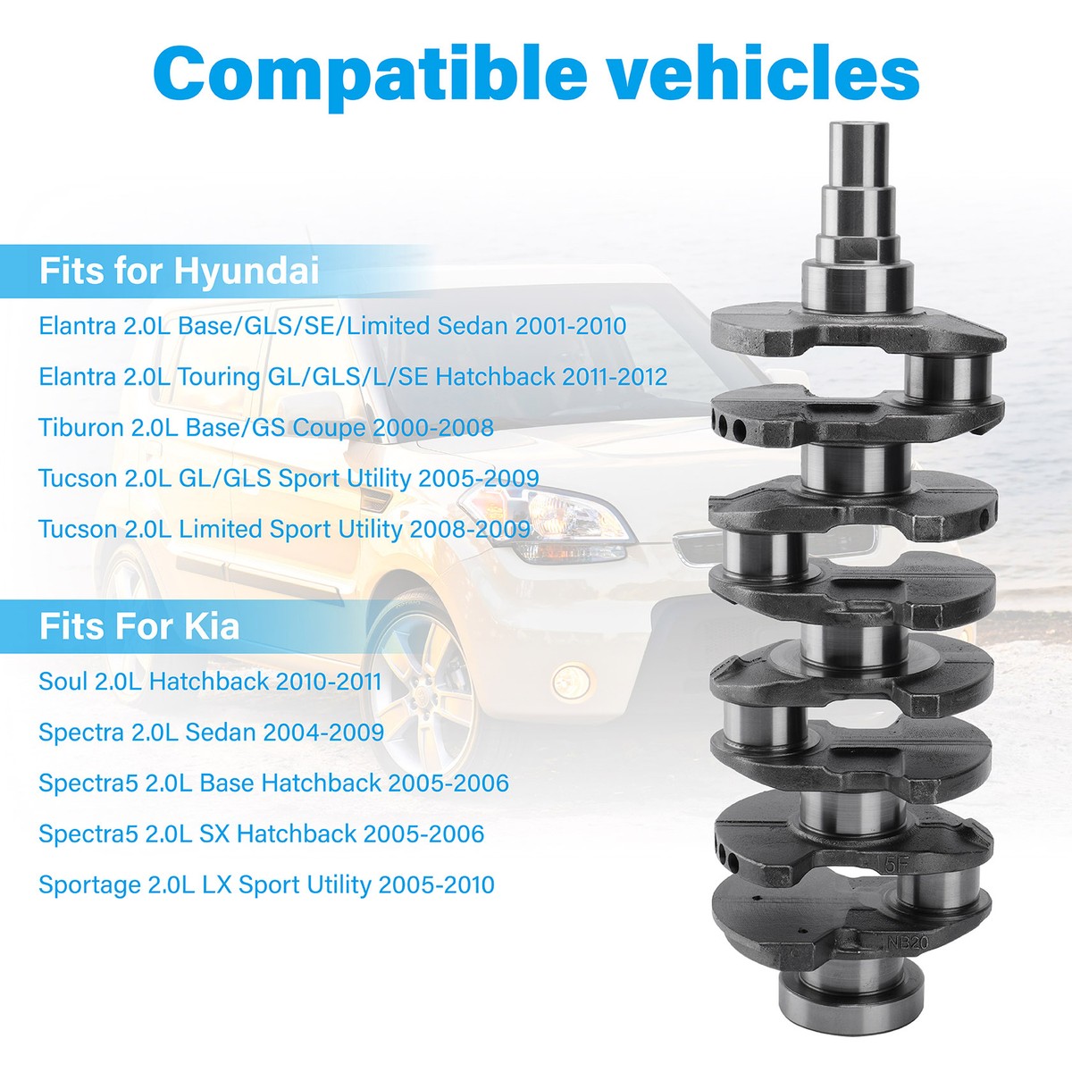 クランクシャフトポジションセンサー 5 個 391802B000 クランクシャフト位置センサーエラントラ用フィットソナタ用フィットサ 楽天市場】 クランクシャフト位置センサー 39180-2B000 ヒュンダイ エラントラ ツーソン アアクセント ベロスター キア フォルテ クープ リオ ... 39180-2B000 エンジン クランクシャフト ポジションセンサー ヒュンダイ 起亜 - ソウル エラントラ フォルテ アクセン