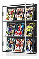 NIUBEE Acrylic Card Display Case, Sports & Collectable Card Frame W/ UV Protect