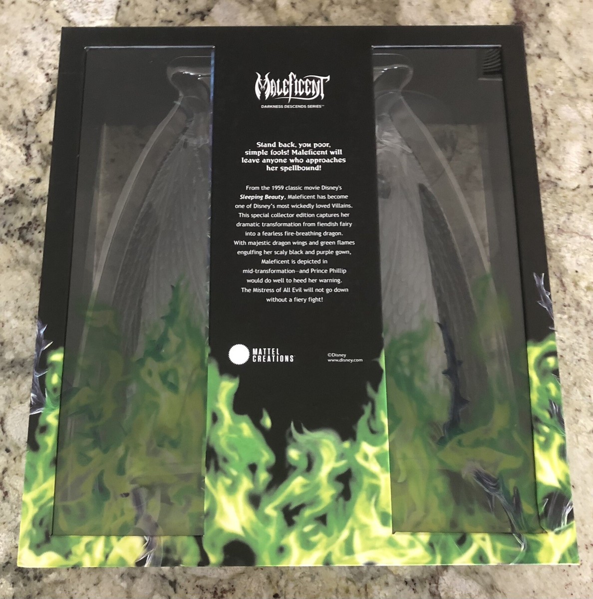 Mattel Creations Disney Darkness Descends Series Maleficent Mattel Creations Disney Darkness Descends Series Maleficent