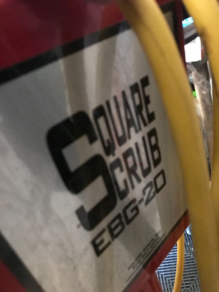 USED Square Scrub EBG20G Orbital Sander Scrubber Grinder Polisher