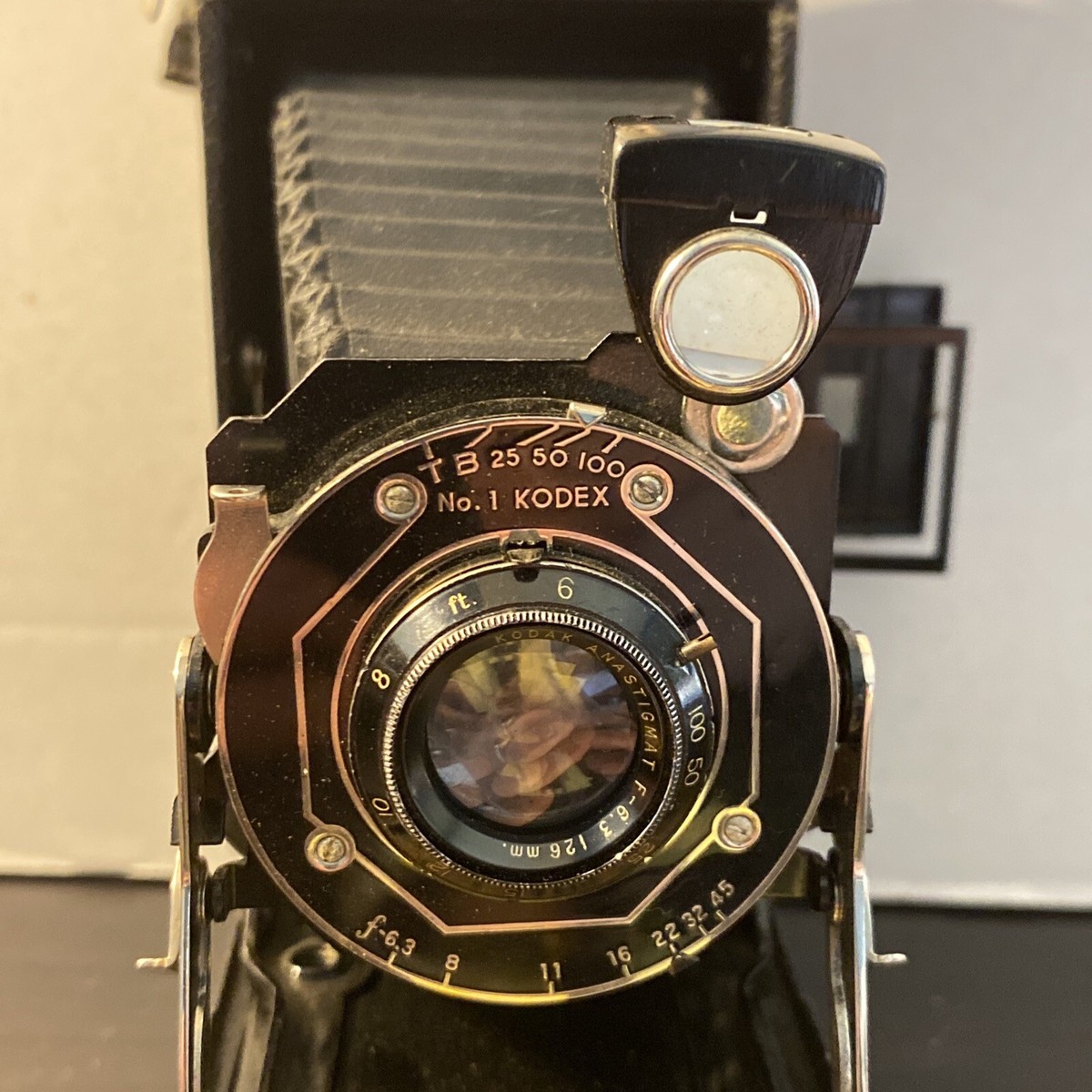 Kodak Camera Kodex No. 1 Lens Folding w/ Case Vintage | eBay