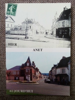 Cpsm Cpm Anet Hier Et Aujourd Hui Ebay