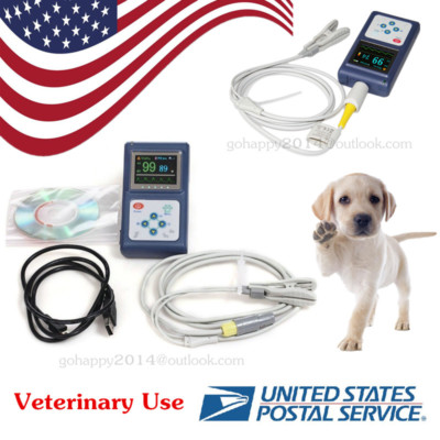 CMS60D VET Veterinary Pulse Oximeter SpO2 PR monitor+ Vet Probe
