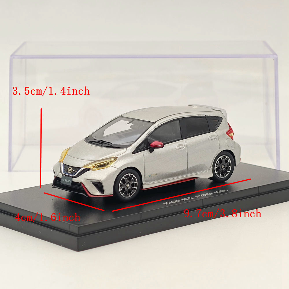 希少 1/43 EBBRO Nissan Note e-power Nismo EBBRO 45440 1:43 NISSAN NOTE e-POWER NISMO 2017 Resin Model