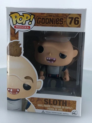 Funko POP! Movies The Goonies Sloth #76 Vinyl Figure DAMAGED BOX SEE PICS