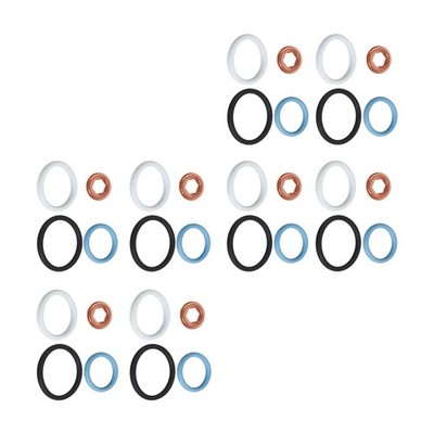New 8Pack Fuel Injector O-Ring Kits for 2004-10 E-250 E-450 6.0L Power Stroke US