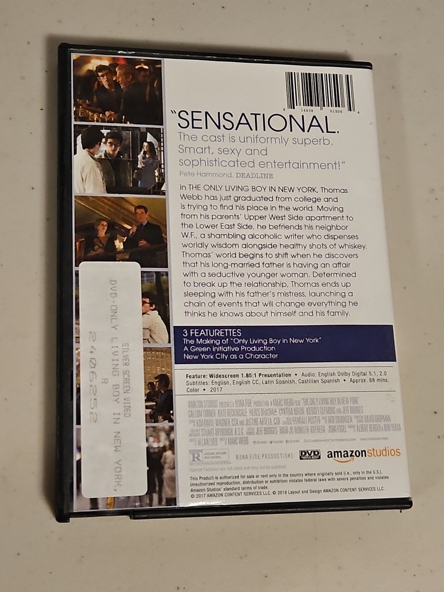Dvd Amazon Prime The Only Living Boy In New York The Only Living