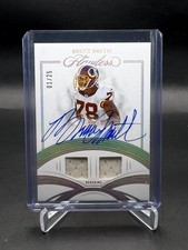 2025 Panini Flawless Bruce Smith 1/25 Patch Auto #GUMS-BSH NB1