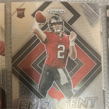 2021 Panini Prizm Emergent Kyle Trask Rookie #E-9 Tampa Bay Buccaneers Football