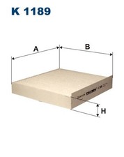 Filtro FILTRON K 1189, aire de cabina para ALFA ROMEO, FERRARI