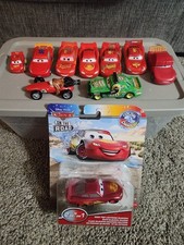 Mattel Disney Pixar Cars Diecast Color Changing Lightning McQueen Chick Hicks L  