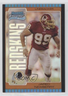 2005 Bowman Chrome Bronze Refractor /150 Jared Newberry #179 Rookie RC g2x