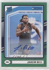 2024 Panini Donruss Rated Rookie Green Auto Jaheim Bell #337 Auto 1xd