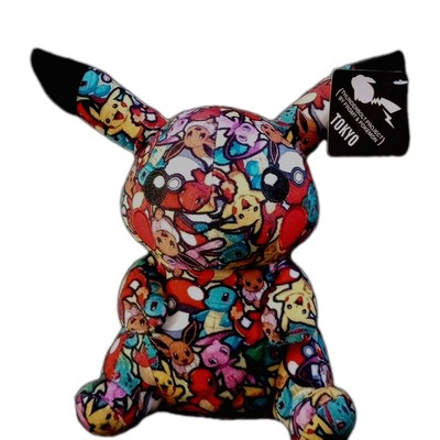 Thunderbolt Pikachu NWT Thunderbolt Project Frgmt & Pokemon 9.5'' Graffiti Plush