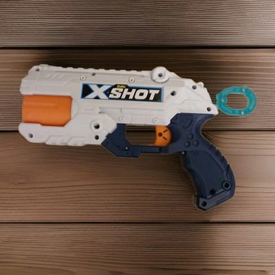 X Shot Zuru Nerf Gun- 6 shot Tested Works
