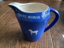 Vintage White Horse Whisky Wasserkrug von Wad...