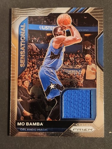 Mo Bamba 2020-21 Panini Prizm Sensational Swatches GAME-USED Patch SSW-MOB