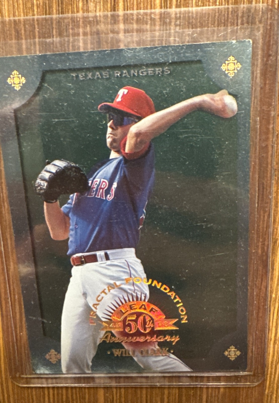 1998 Leaf Fractal Foundation - Will Clark #55 /3999
