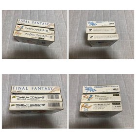 Final Fantasy Famicom Set 1/2/3 with Cases and Manuals [Age 13+]
