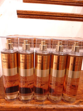 BATH AND BODY WORKS BBW GOLDEN SUNFLOWER BODY SPRAY MIST PERFUME LOT OF 5 NEW