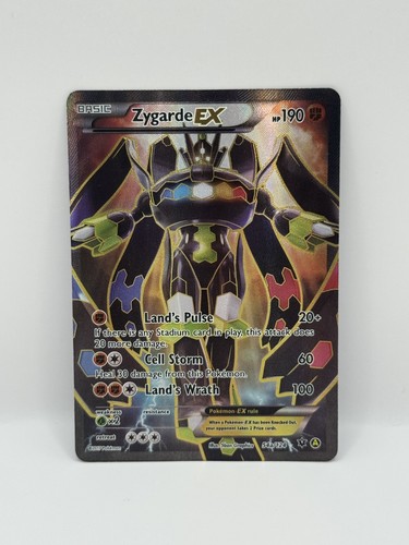 Zygarde EX - 54a/124 - Fates Collide Alternate Art Full Art Pokemon TCG