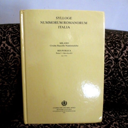 1994 Sylloge Nummorum Romanorum Italia- Numismatiche 1 Ancient Numismatics COINS