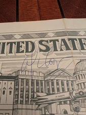 Signed Autograph Alice Cooper Billion Dollar Babies LP